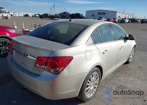 2013 Chevrolet Cruze Eco Manual from USA, damaged, VIN 1G1PJ5SB3D7149810